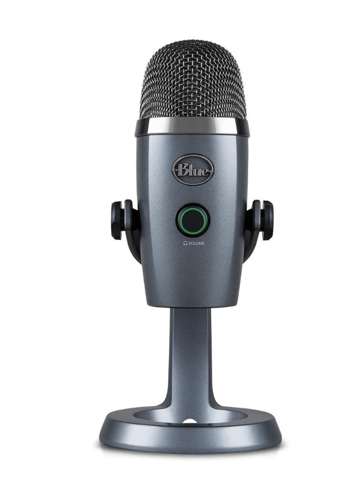 Micrófono Yeti Nano Condensador Omnidireccional y Cardioide Blue