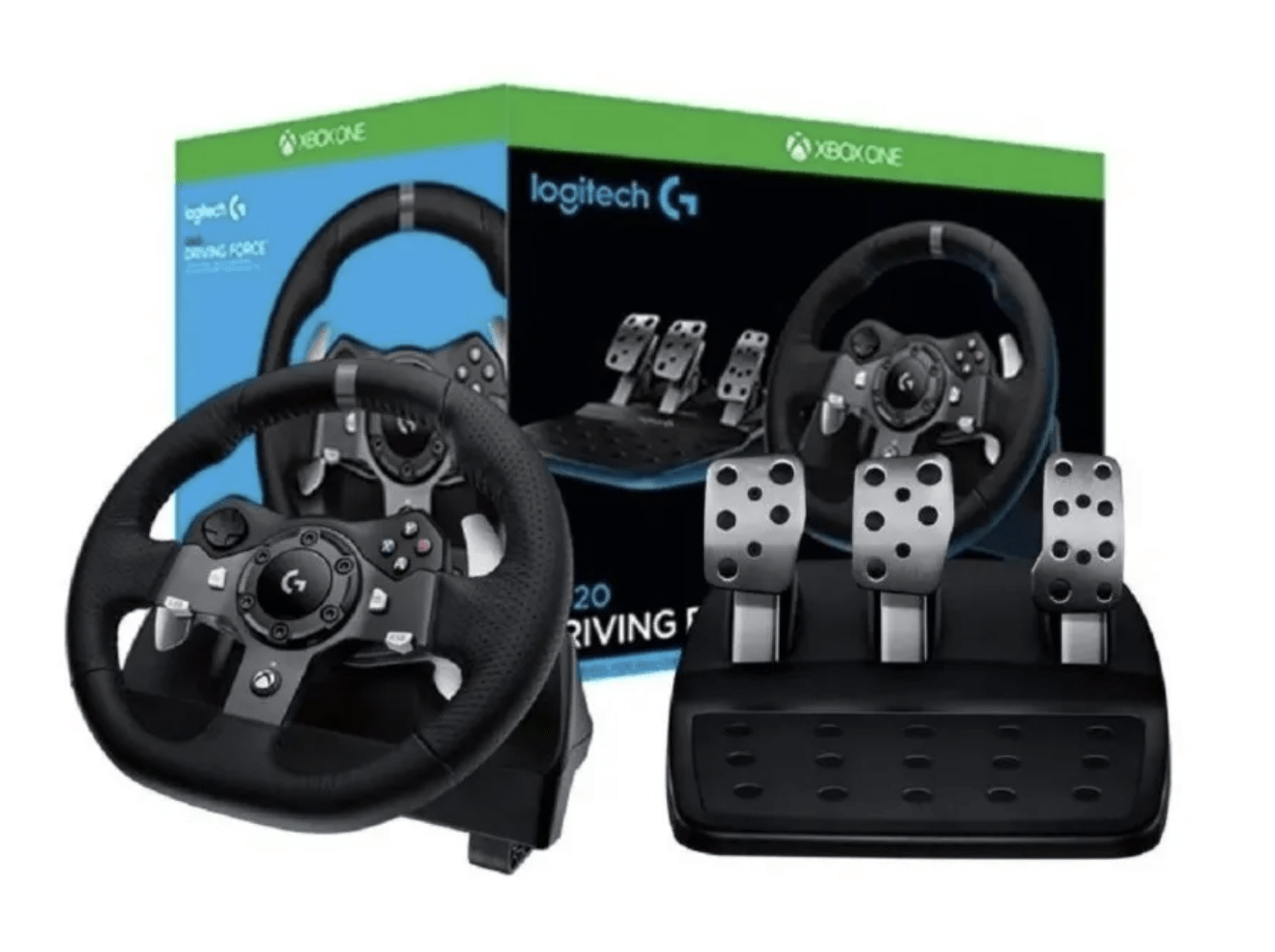 Kit Volante + Pedales Gamer G920 Xbox One / PC Logitech Digitalchoice