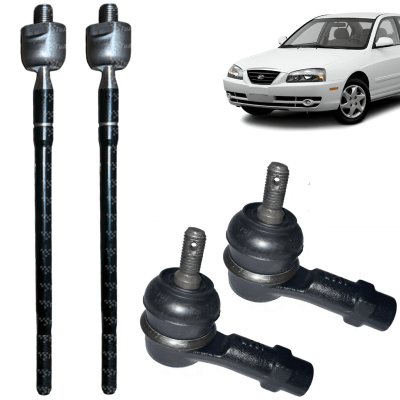 Kit Terminales + Axiales Direccion ELANTRA 2001-2007