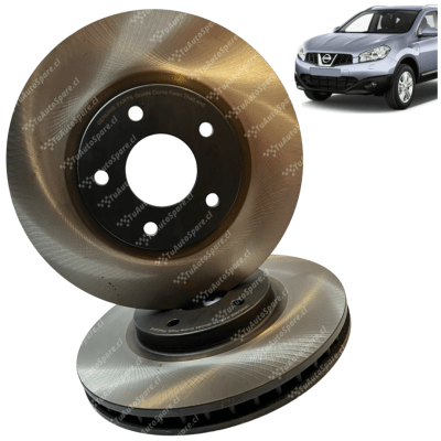Disco Freno Delantero QASHQAI 2008-2014. PAR