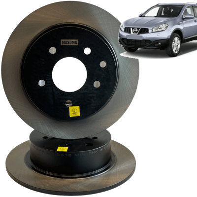Disco Freno Trasero QASHQAI (2 FILAS) 2008-2014. PAR
