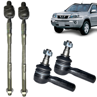 Kit Terminales + Axiales Direccion X-TRAIL 2002-20111