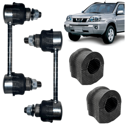 Kit Bieletas + Buje Barra Trasero X-TRAIL 2002-20111