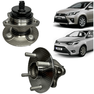 Maza/Rodamiento Trasero YARIS (C/ABS) 2014-2018. PAR