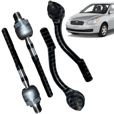 Kit Terminales + Axiales Direccion ACCENT 2006-2011