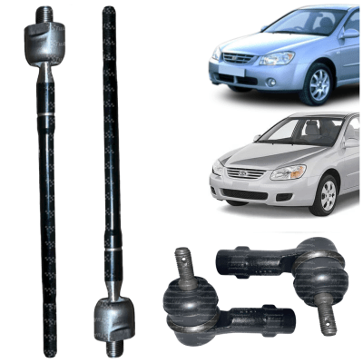 Kit Terminales + Axiales Direccion CERATO 2004-2009
