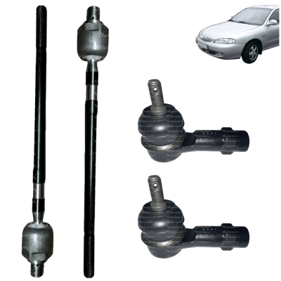 Kit Terminales + Axiales Direccion ELANTRA 1996-2000