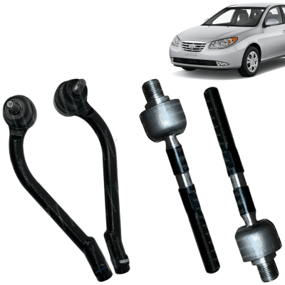 Kit Terminales + Axiales Direccion ELANTRA 2007-2011. PAR1