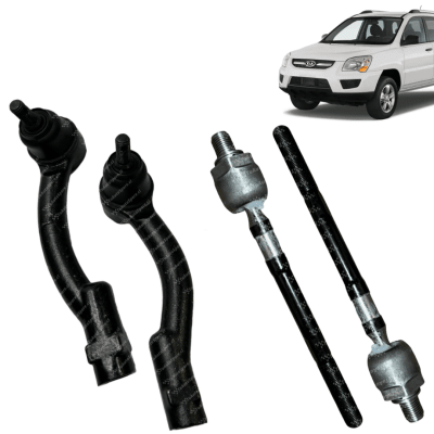 Kit Terminales + Axiales Direccion SPORTAGE 2004-2010. PAR