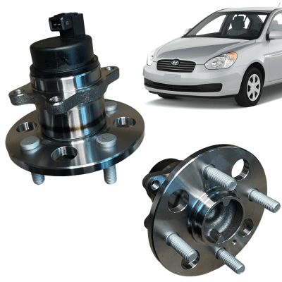 Maza/Rodamiento Trasero ACCENT (C/ABS) 2006-2011. PAR