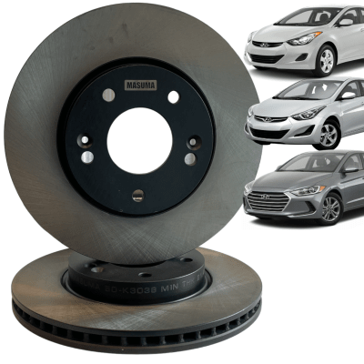 Disco Freno Delantero ELANTRA 2011-2019. PAR