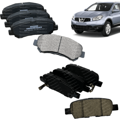 Kit Pastilla + Balata Freno QASHQAI 2008-2014. PAR