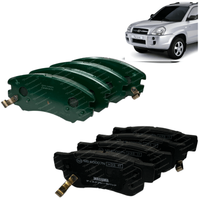 Kit Pastilla Freno Delantero + Trasero TUCSON (4WD) 2004-2010. PAR1