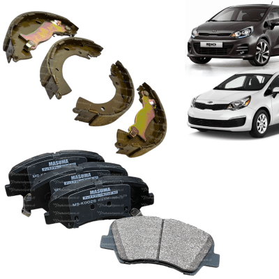 Kit Pastilla + Balata Freno RIO 2012-2017. PAR