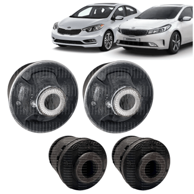 Kit Bujes Bandeja Inferior Delantera CERATO 2013-20181
