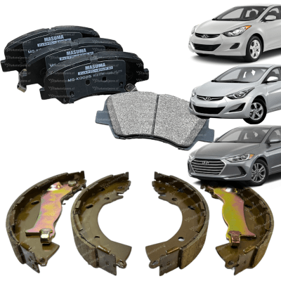 Kit Pastilla Freno Delantera + Balata ELANTRA (1.6 G4FG) 2011-2016