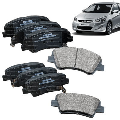 Kit Pastilla Freno Delantera + Trasera ACCENT (1.4) 2011-2020