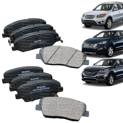 Kit Pastilla Freno Delantera + Trasera SANTA FE 2010-2018