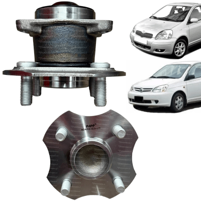 Maza/Rodamiento Trasero YARIS (S/ABS) 2000-2005. PAR