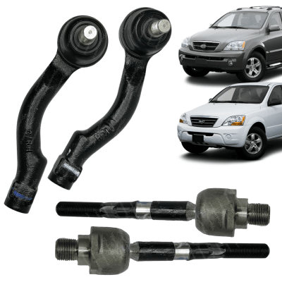 Kit Terminales + Axiales Direccion SORENTO 2002-2009. PAR