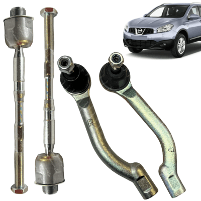 Kit Terminales + Axiales Direccion QASHQAI 2008-2014. PAR