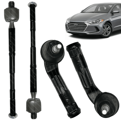Kit Terminales + Axiales Direccion ELANTRA 2017-2019. PAR