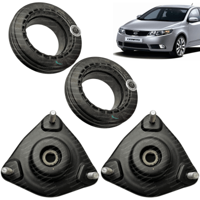 Kit Cazoletas + Rodamiento Delantero CERATO 2010-2014