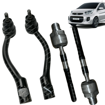 Kit Terminales + Axiales Direccion MORNING (1.0) 2016-2017. PAR