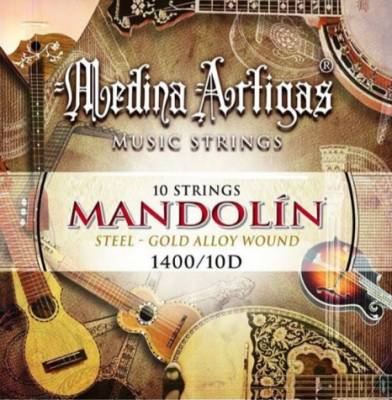 CUERDAS MANDOLINA MEDINA ARTIGAS A1400D-10