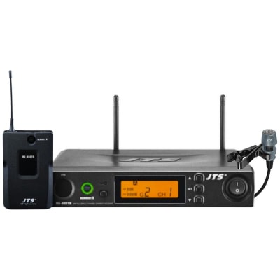 RU-8011D/RU850TB/CM-501 (Pack) Micrófono inalámbrico single solapa cardiode JTS