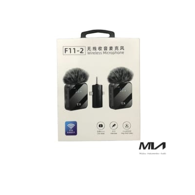 11758 F11-2 Micrófono wireless doble triple entrada SEGNO-MIA