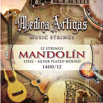 CUERDAS MANDOLINA MEDINA ARTIGAS A1400D-12