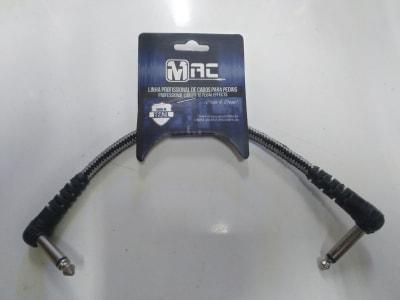 PTM25TX Cable patch pedal 25 cm inyectado textil MAC