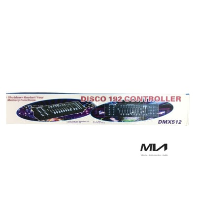 DISCO 192 CONTROLLER tipo navigator 2 control dmx SEGNO-MIA