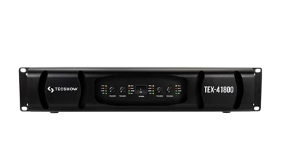 TEX-41800 Amplificador clase D 4x1200w a 8 ohms/4x1800w a 4 ohms AUDIOLAB