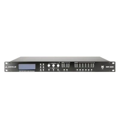 DSP-2600 Procesador digital 2 in 6 out AUDIOLAB