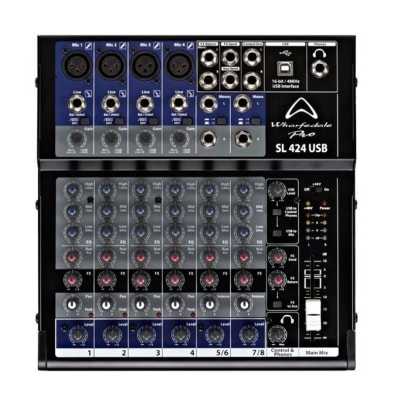 SL 424 USB BK MIXER ANALOGO WHARFEDALE