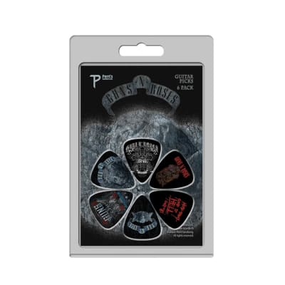 LP-GNR3 PACK UÑETAS 6 GUNS AND ROSES PERRI'S LEATHERS