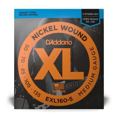 EXL160-5 BAJO 5 CUERDAS 50-135 DADDARIO