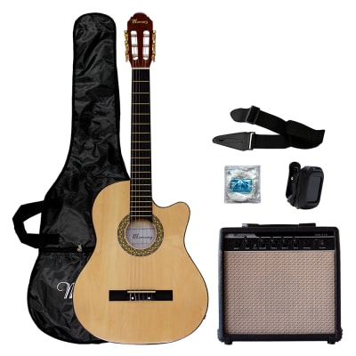 PACK GUI. ELECTROACUSTICA MAC01, CUERDAS NYLON.