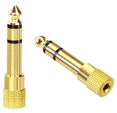 ADAPTADOR JACK 3.5mm A 6.35mm