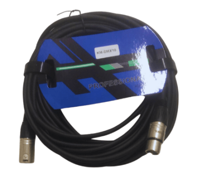 CABLE DMX 10MTS  KABEL KM-DMX101