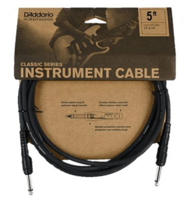 PW-CGT-05 Cable instrumento plug-plug 1.52 metros D'ADDARIO
