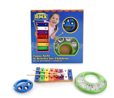 030IMT6607 Set de metalófono y sonajeros RMX