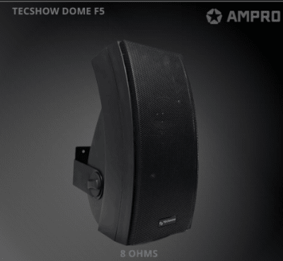 DOME F5(Par) B Impedance:8ohms Bass speaker:5“(120mm) High-pitched speaker:3“ (74mm) Sensitivity 86d1