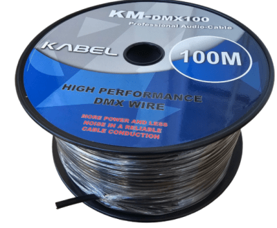 CARRETE XLR 100MTS KABEL KM-DMX1001