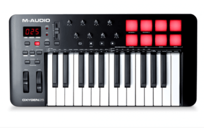 OXYGEN 25MKV CONTROLADOR MIDI M-AUDIO