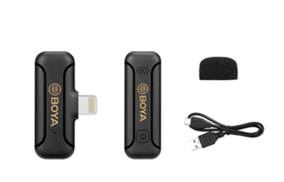 Boya BY-WM3T2-D1 Micrófono Inalámbrico Lightning 50 metros
