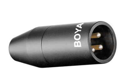 Boya  35C-XLR Adaptador mini-jack de 3.5mm a XLR de 3.5mm1