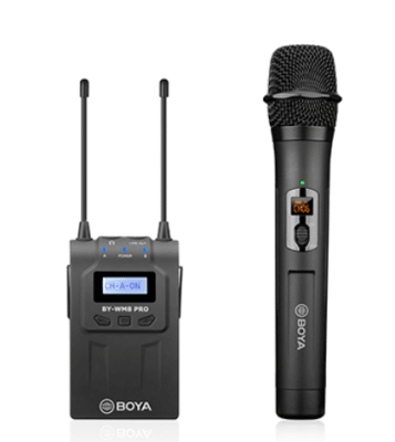 Boya BY-WM8 Pro-K3 Micrófono Inalámbrico de Mano